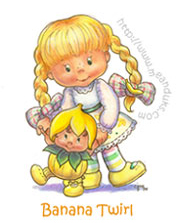 Banana Twirl with braids