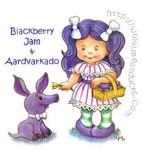 Blackberry Jam & Aardvarkado