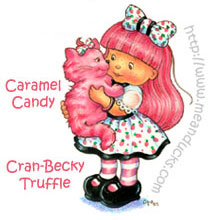 Cran-Becky Truffle & Caramel Candy
