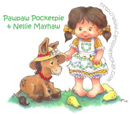 Pawpaw Pocketpie & Nellie Mayhaw