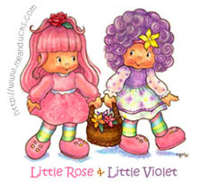 Little Rose & Little Violet