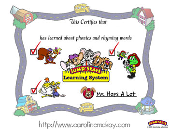 Printable certificate