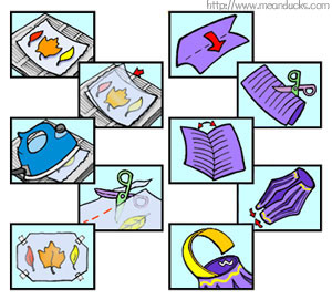 Illustrations for craft instructions