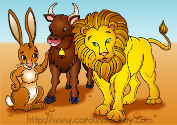 "The Lion and the Hare"