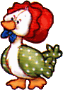 Gooseberry, Cherry Cuddler's pet